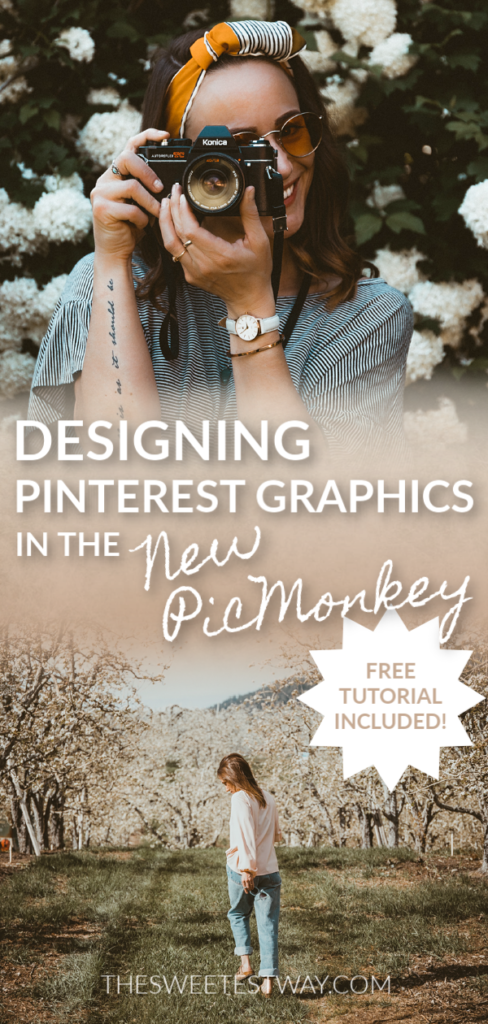 Designing Pinterest Graphics and More in the New PicMonkey! Tutorial video included! #pinterest #pinterestmarketing #graphicdesign